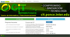 Desktop Screenshot of cit.ponce.inter.edu